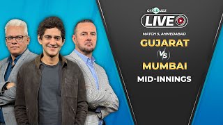 GTvMI  IPL2024 Cricbuzz Live Bumrahs 3fer restricts GT to 1686 Can MI chase it down [upl. by Isdnyl986]