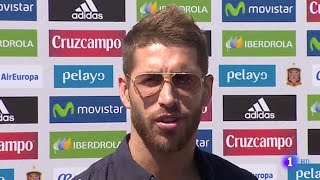 SERGIO RAMOS extrañado de la no convocatoria de IKER CASILLAS [upl. by Arela120]