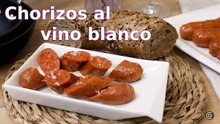 Chorizos al vino blanco una receta fácil con pocos ingredientes  Cocina Abierta [upl. by Nary]