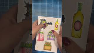 How to make a fun pull and slide card for a nosey neighbour 😂👏 craftstash [upl. by Delmor534]