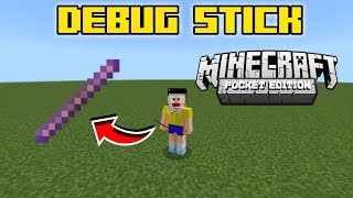 Java Debug Stick for Minecraft peDebug Stick MCPE 121 [upl. by Arayk]