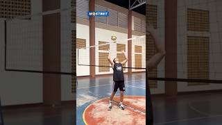 Setter Drop Skill 😎 abvolleyball volleyballspiketrainingdrills [upl. by Nisay]