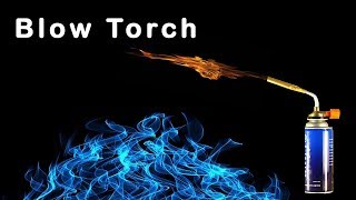 How to use Butane Gas Blow torch [upl. by Ynohtnaed]