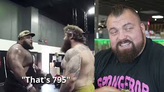 Dos and donts in the gym  Eddie Hall [upl. by Sane]