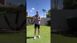 Here’s a great drill to help you shallow the club golf golfswing golfinstruction [upl. by Capriola]