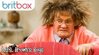 Mrs Brown Receives Terrible News During a Séance  Mrs Browns Boys [upl. by Jelsma]