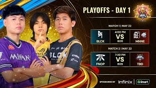 🔴REBROADCAST  MPL PH S13  ENGLISHPlayoffs Day 1 [upl. by Zerep]