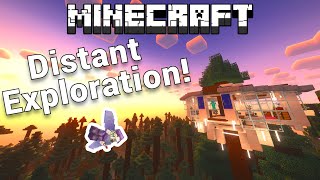 Elytra Adventure for Rare Island Biomes  Let’s Play Minecraft [upl. by Noguchi]