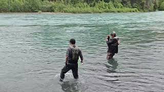 Catching Sockeye on the Kenai [upl. by Aiuhsoj]