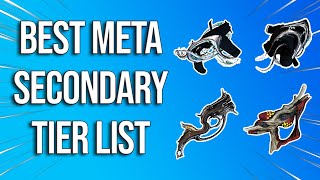 WARFRAME  Best Secondary Weapon Tier List [upl. by Gabler787]