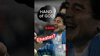 Maradona the Biggest Cheater Maradona’s Hand of God Goal [upl. by Kylynn]