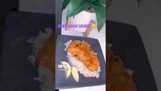 Repost cooking salmon newyoutuber shorts support like mealprep mukbang [upl. by Stoecker]