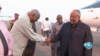 Présidence Le président Guelleh regagne le pays à l’issue d’un déplacement privé à l’étranger [upl. by Fernando77]