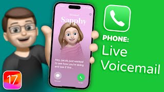 How to use Live Voicemail on iOS 17 [upl. by Aierbma]