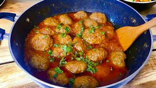 طرزتهیه کوفته که در عروسی ها در افغانستان نوش جان کرده بودید Meatballs Kofta Recipe [upl. by Ainessey]