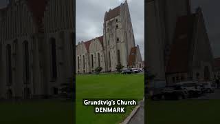 Grundtvigs Church DENMARK denmark running [upl. by Jovita978]