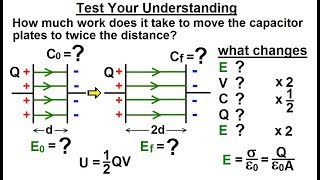 Physics  EampM Ch 392 Capacitors amp Capacitance Understood 9 of 27 Test Your Understanding [upl. by Rich]