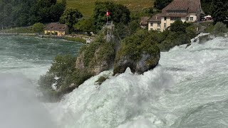 Rheinfall bei Hochwasser 06062024 😎👍🏻 [upl. by Trinidad977]