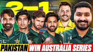 Pakistan beat Australia in the ODI Series By 21  Muhammad Rizwan  Shaheen Afridi  Haris Rauf [upl. by Ogait]