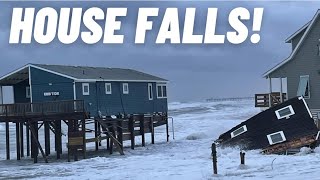 6th house fell into the ocean this year  Rodanthe NC [upl. by Aiden]