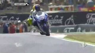 Rossi vs Lorenzo  Catalunya 2009 [upl. by Navek]