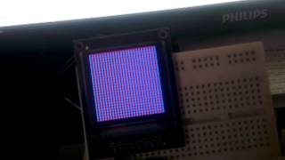 ILSoft 15quot Colour OLED Demo [upl. by Aicnatsnoc282]