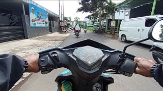 RIDING ALUN ALUN TALAGA MANGGUNG  VLOG BELANJA KE PASAR TALAGA [upl. by Burnham620]