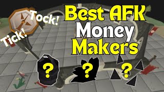 Top 10 Afk Bank Standing Money Makers in OSRS [upl. by Avonasac400]