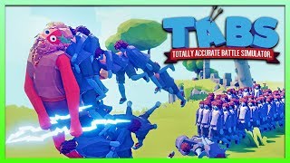 Zeus VS An Army Of Halflings  Totally Accurate Battle Simulator 2019 TABS [upl. by Koralle809]