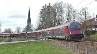 quotUmleiterquot München  Rosenheim an einem BÜ in Föching bei Holzkirchen [upl. by Sperry51]