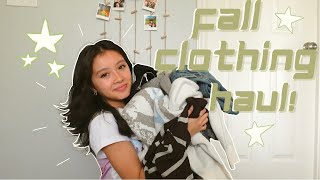 FALL CLOTHING HAUL 2022🪐 ft emmiol try on haulhonest review y2k early 2000’s pinterest [upl. by Allard]