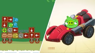 Bad Piggies vs Angry Birds GO vehicles [upl. by Krantz851]