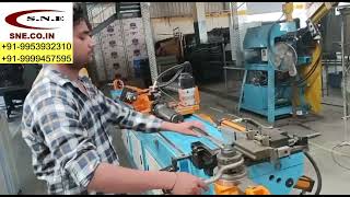 Wheel chair bend on cnc automatic machine For more details pls call us on 9999457597 amp 9899453939 [upl. by Enaile]