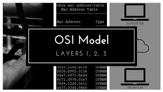 OSI model Layers 1 2 3  Networking Basics [upl. by Karylin]