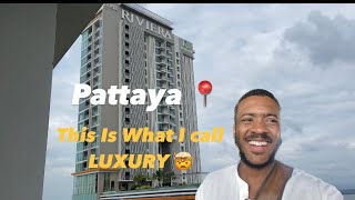 400Month Beach View Luxury Condo Tour  This Place a Blew My Mind 🤯 Thailand is Unbelievable [upl. by Acinomaj]