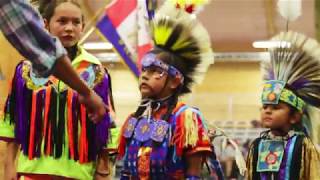 2017 Wellpinit Pow Wow Jr Boys Grass Dancers Friday Night [upl. by Ynnaffit]