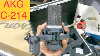 Unboxing AKG C214  Shuvo studio Vlogs [upl. by Earej]