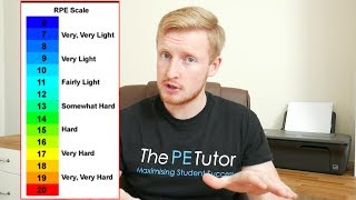 The BORG SCALE And RPE Explained [upl. by Minna]