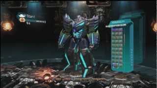 transformers fall of cybertron character creation [upl. by Ybbed]