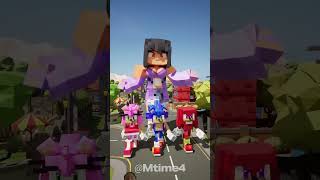 Aphmau amp Sonic Team or Herobrine amp SonicEXE Team [upl. by Leira]