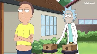 Rick and Jerry Measure Reality  Rick and Morty  adult swim [upl. by Shelli]