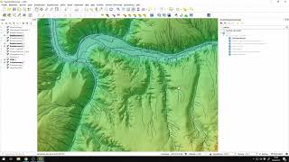 QGIS Tutorial 3  Oberflächenabfluss und Einzugsgebiete [upl. by Telfore511]