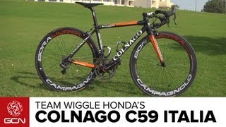 Wiggle Honda Colnago C59 Italia Bike Profile [upl. by Nnylaj]