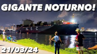 GIGANTE saindo em Itajaí Santa Catarina Brazil ​⁠BielTurismo [upl. by Anitteb]