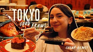 Restaurant GEMS in TOKYO  NonTouristy Food Crawl  Burritos Hambagu Ramen amp Conveyor Sushi [upl. by Eseilenna]