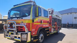 QFRS 135 Mount Isa Station Visit [upl. by Saisoj]