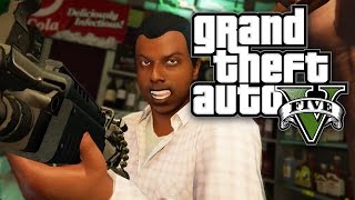 GTA 5 Online  FIRST PERSON ROBBERY GTA V Online PS4 [upl. by Eedyaj]