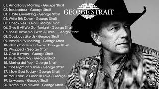 George Strait Greatest Hits Vol 2 1987 Album  Best Country Music Songs of George Strait 70s 80s [upl. by Anires]