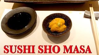 Sushi Sho Masa  WORLD CLASS SUSHI [upl. by Gytle164]