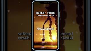 Dzikir Subuh Pembuka Pintu Rezeki dzikir [upl. by Adnuhsar819]